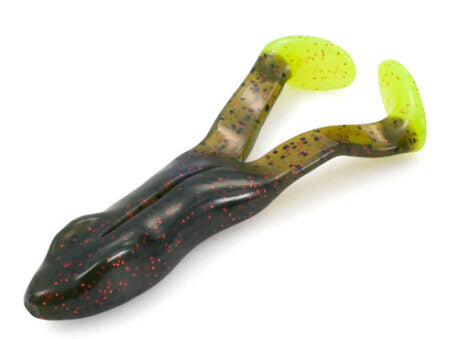 Stanley® Ribbit  Hot Feet Frog Baits 5-Pack - Green Pumpkin/Chartreuse image