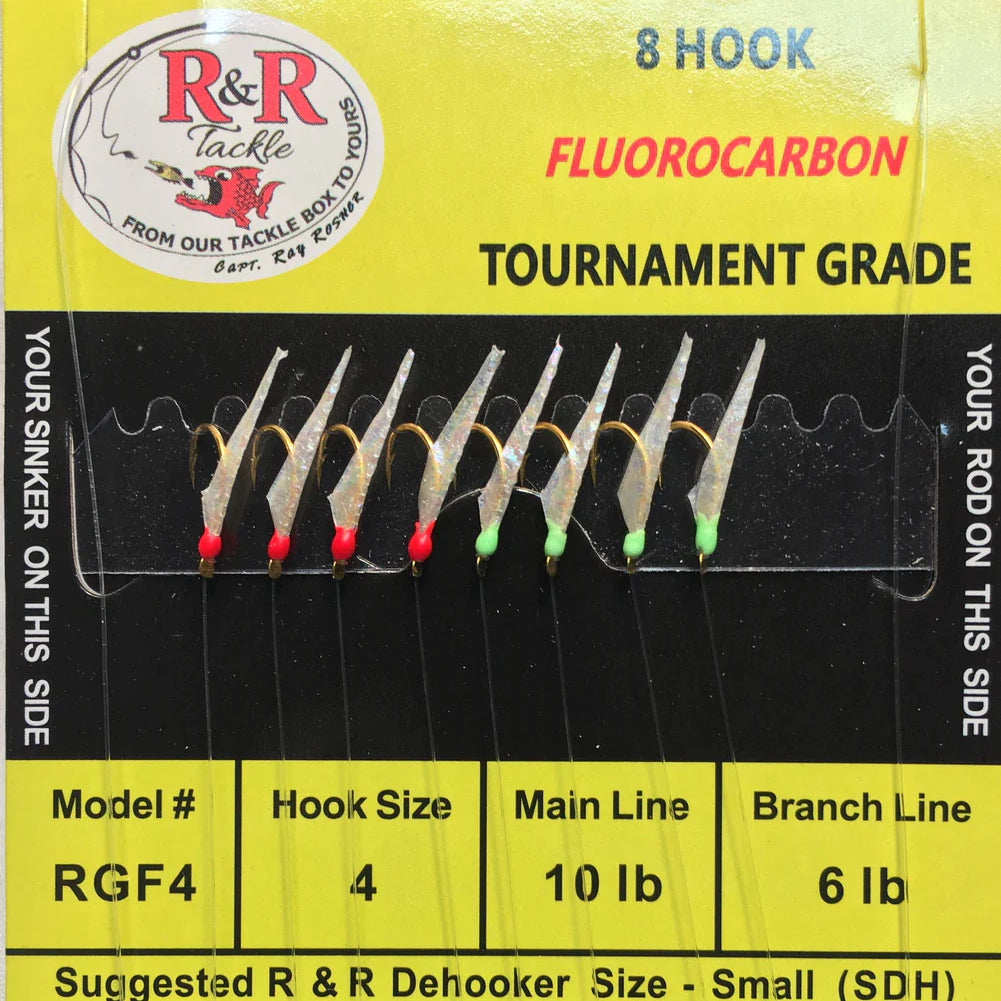 R&R RGF4 Fluorocarbon Bait Rig image 0