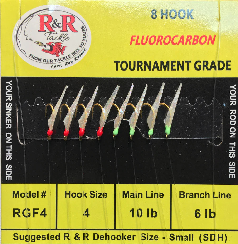 R&R RGF4 Fluorocarbon Bait Rig image 0