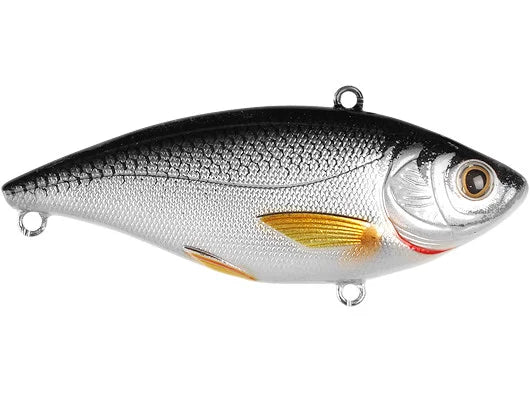 LIVETARGET Golden Shiner Vibration Trap 2.8" 1/2 oz - Silver Black image