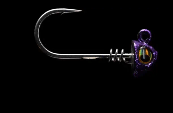 NLBN Tuna 4X Super Duty 5" Jig Heads - Purple Haze, 1OZ image