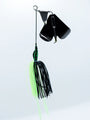 American Snakehead Customs Dragon Buzzbait - Black/Treuse image
