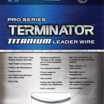 Terminator Multi-Strand Titanium Lightweight Leader image 0