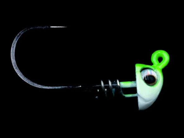 NLBN 3'' JIG HEADS - LIMESIDER, 1/8OZ image