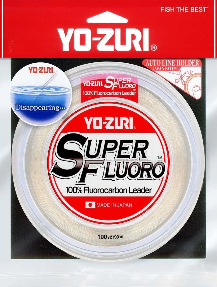 Yo-Zuri Superfluoro Fluorocarbon Leader 100 yd 15-80 lb Spool - 40 image