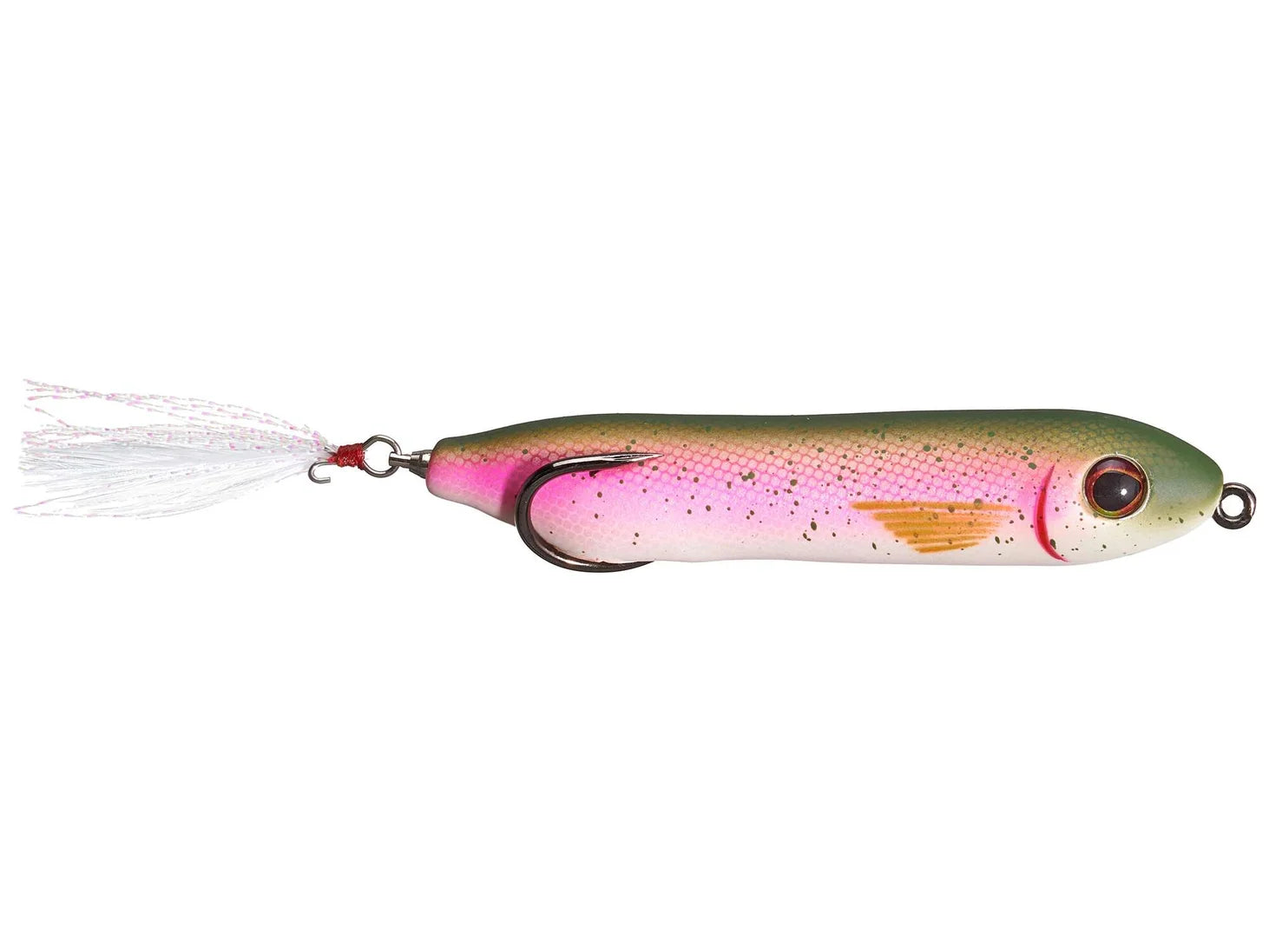 SNAG PROOF ZOO PUP 1/2 oz Topwater Walking Bait - Rainbow Trout image