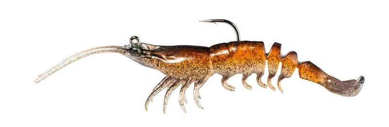 Z-Man PrawnstarZ 3.5" or 5" - 5 Inch, Brown Shrimp image