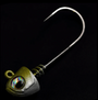 NLBN 8'' JIG HEADS - Green Back, 1.5OZ image