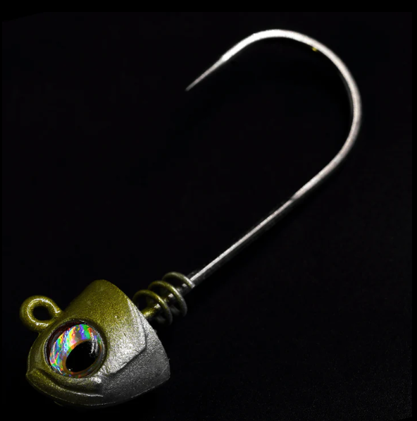 NLBN 8'' JIG HEADS - Green Back, 1.5OZ image